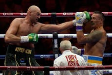 Tyson Fury promete menos payasadas y más golpes a Usyk en la revancha por el título de los pesados