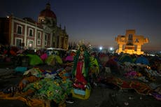 Fervor por la Virgen de Guadalupe une a miles de mexicanos entre llamados a tregua de la Iglesia