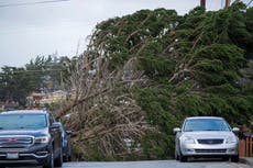 Tormentas cubren de hielo a Iowa y este de Nebraska, y provocan alerta de tornado en San Francisco