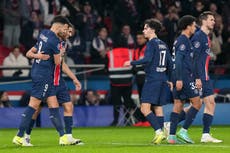 PSG supera 3-1 a Lyon y toma 7 puntos de ventaja en Francia en juego empañado por cantos homofóbicos