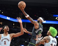 Timberwolves se imponen 106-92 a los Spurs; Edwards aporta 26 puntos