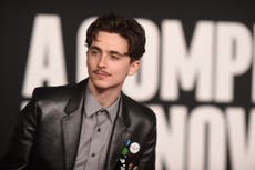 La transformación de Timothée Chalamet en Bob Dylan