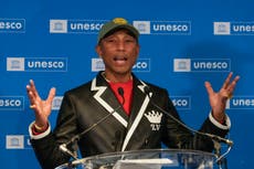 Pharrell Williams es nombrado embajador de buena voluntad de la UNESCO