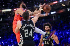 Tensión en el juego por el título de la NBA Cup entre Bucks y Thunder