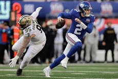 Drew Lock regresaría como QB de los Giants contra los Falcons