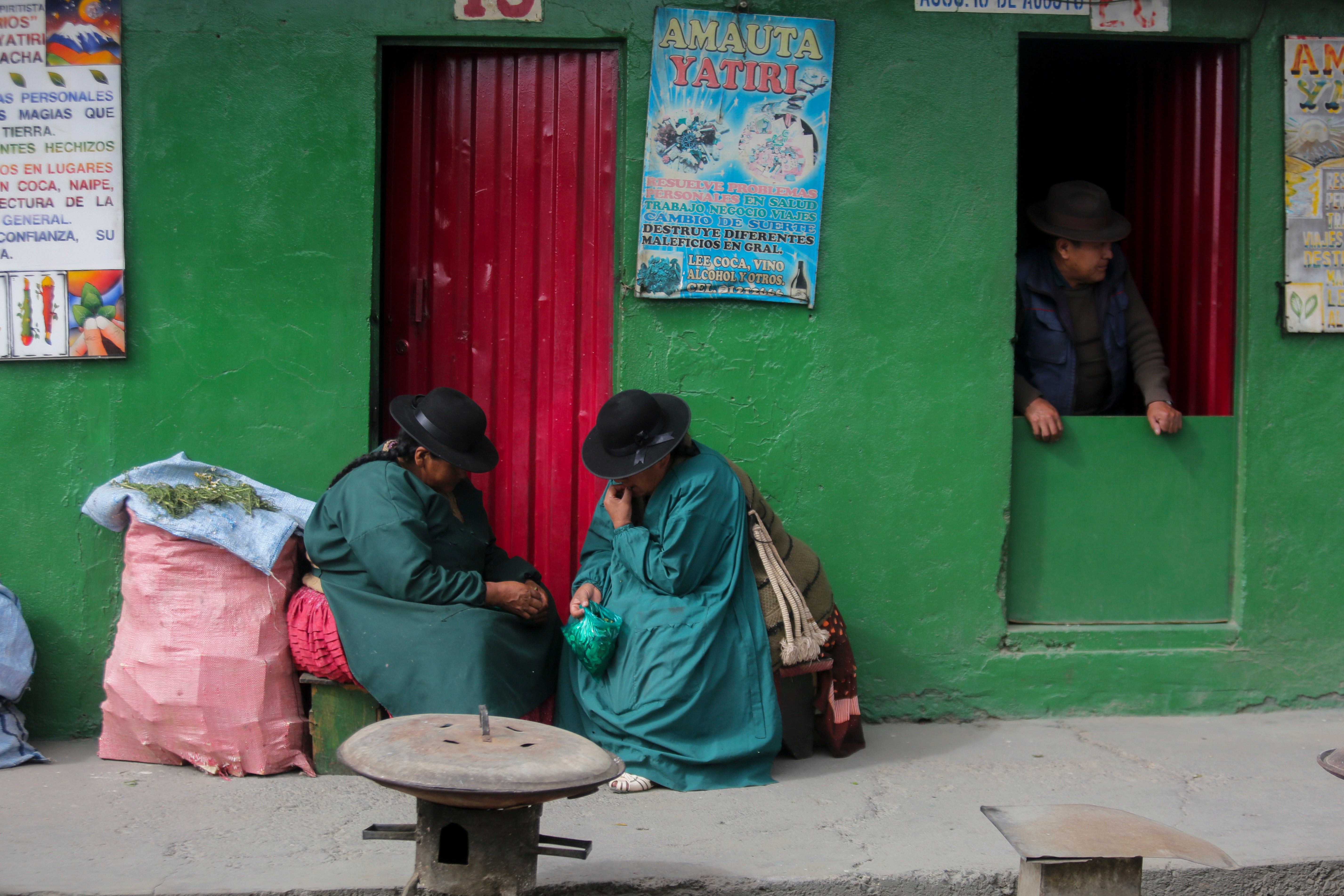 BOLIVIA-CHAMANES ABISMO