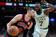 Bulls se imponen 117-108 a Celtics, con 36 puntos de Zach LaVine, su máximo de la temporada