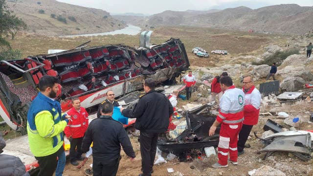 IRAN ACCIDENTE VIAL