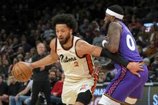 Cunningham logra 28 puntos y 13 asistencias en victoria de Pistons 133-125 sobre Suns