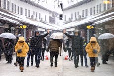 Tormenta invernal provoca caos en Croacia y Bosnia