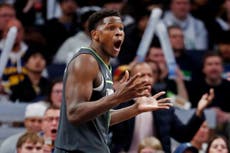 Edwards de Timberwolves multado con 75.000 dólares por quejas y groserías hacia árbitros