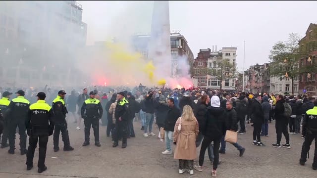 HOLANDA FUTBOL VIOLENCIA