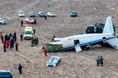 Kazajstán: al menos 28 personas sobrevivieron en accidente aéreo de Azerbaijan Airlines