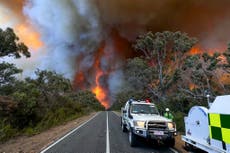 Ola de calor provoca alertas por posibles incendios devastadores en el sur de Australia