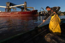 AP Fotos: Una ruta para el alimento y el crimen: la naturaleza dual de un gran río sudamericano