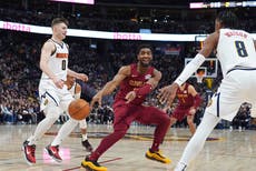 Cavaliers vencen 149-135 a Nuggets para su sexta victoria consecutiva