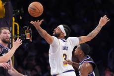 Davis y Lakers arruinan debut del entrenador interino Christie con Kings