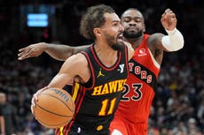 Young anota 34 y los Hawks propinan la 10ma derrota al hilo a Raptors al ganar 136-107 en Toronto