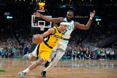 Pacers se desquitan de una derrota por 37 puntos ante los Celtics ganando 123-114 en Boston