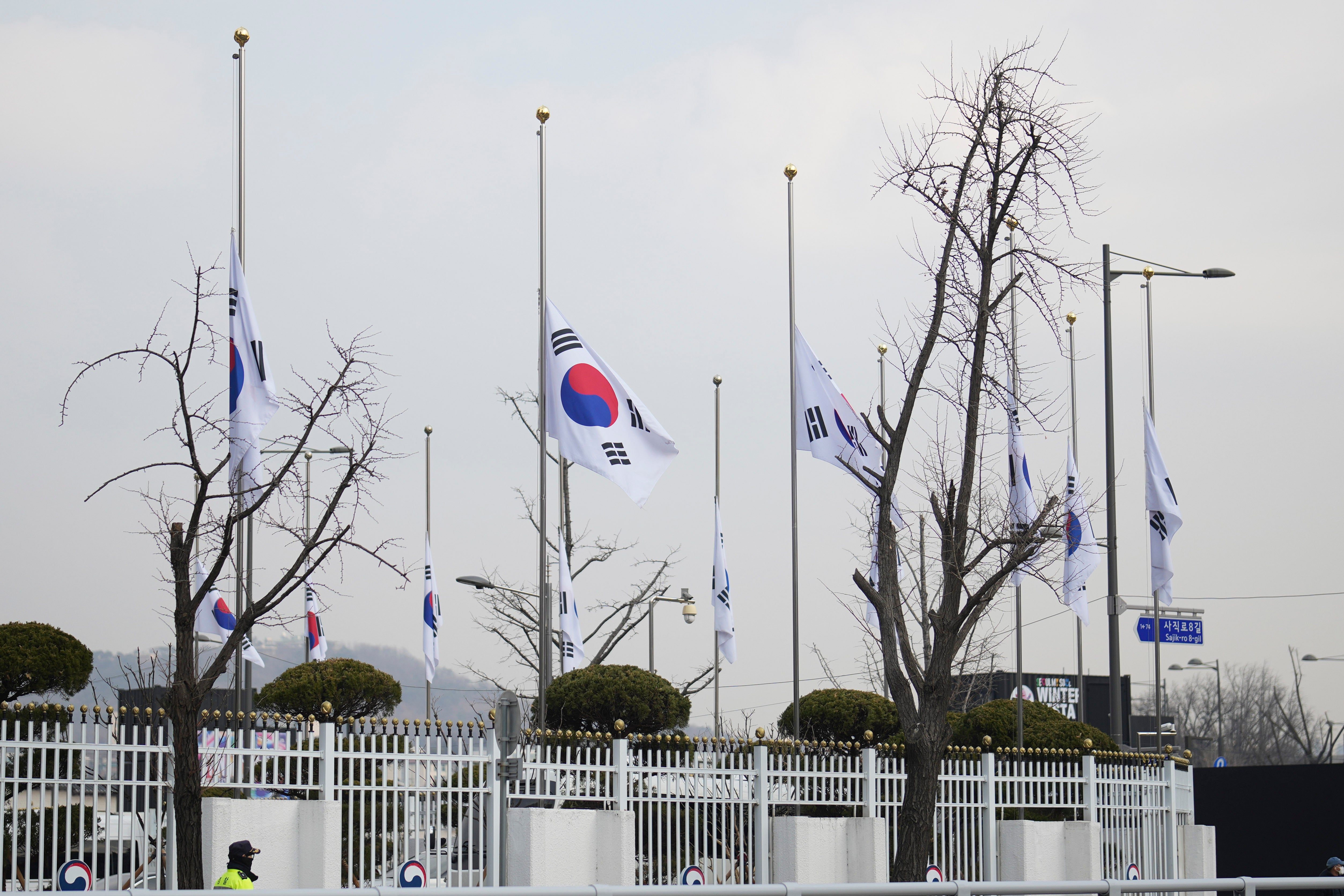 COREA DEL SUR-AVIÓN-INCENDIO