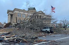 Cuatro muertos por tormentas y tornados en sur de EEUU