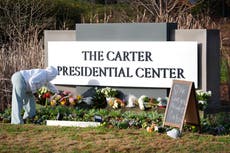 Guía de los servicios funerarios para el expresidente Jimmy Carter