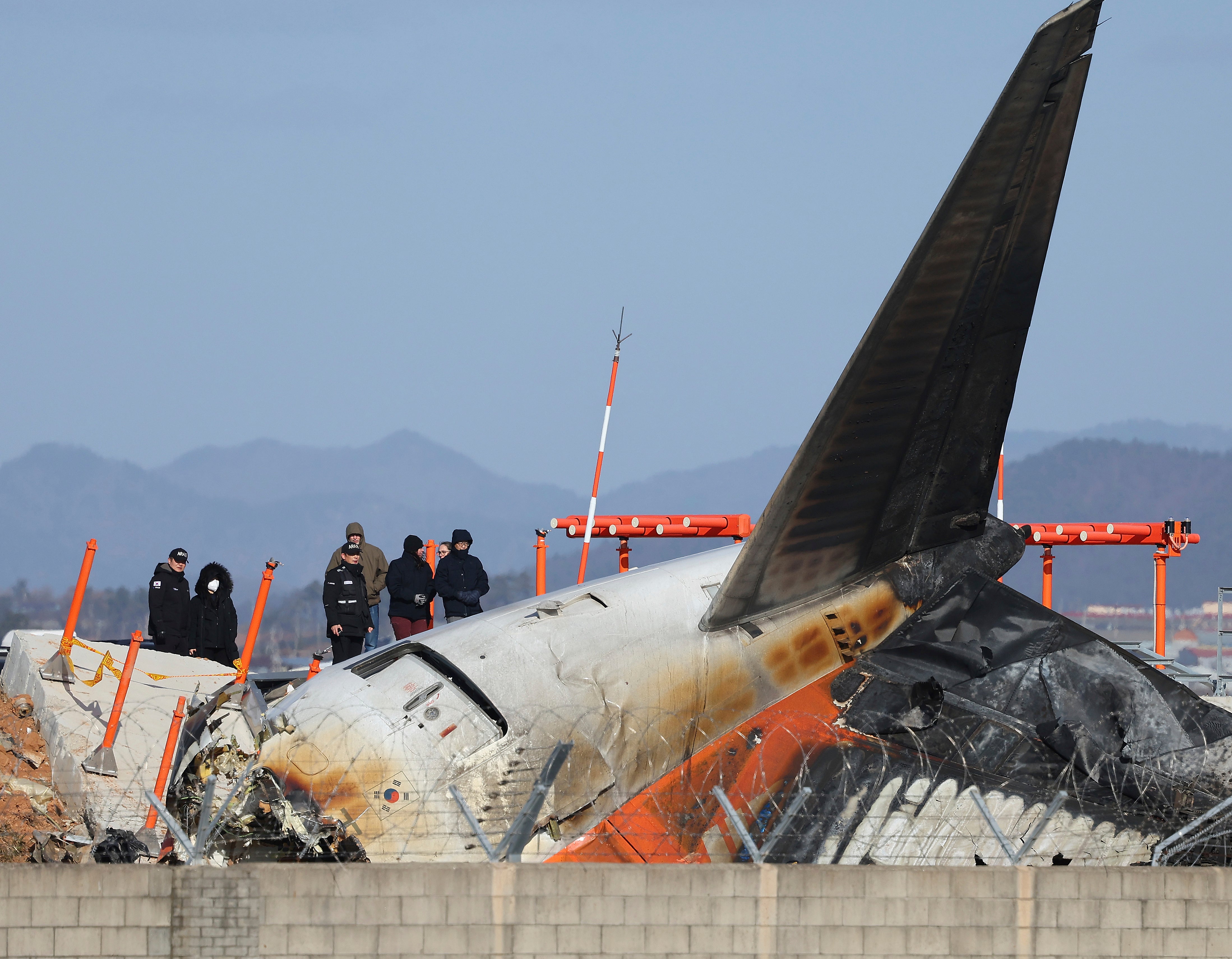 COREA DEL SUR-AVIÓN-INCENDIO