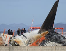 Investigadores de EEUU y Boeing inspeccionan el lugar de accidente aéreo mortal en Corea del Sur