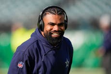 Chargers ficharán a Ezekiel Elliott para el equipo de prácticas tras su salida de los Cowboys