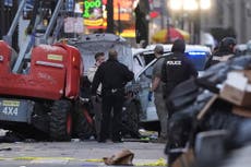 Muere en tiroteo sospechoso de atropello masivo en Nueva Orleans, revelan fuentes policiales a la AP