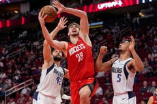 Rockets vencen 110-99 a los Mavericks y rompen racha de 2 derrotas