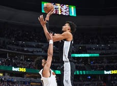 Wembanyama roba pase a Jokic en los últimos segundos y los Spurs vencen 113-110 a los Nuggets