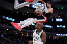 Simons y Avdija impulsan a los Trail Blazers 105-102 frente a los Bucks