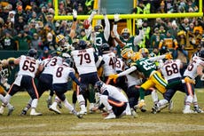 Bears remontan y ganan 24-22 en Green Bay; Packers pierden a Love y Watson por lesiones