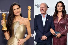 Demi Moore habla sobre la demencia de Bruce Willis: “Es difícil”