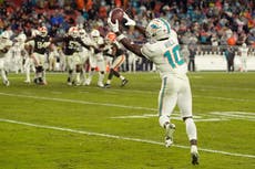 Tyreek Hill, frustrado con los Dolphins, parece indicar que quiere irse