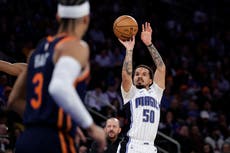 Magic inflige a Knicks tercera derrota consecutiva con victoria por 103-94