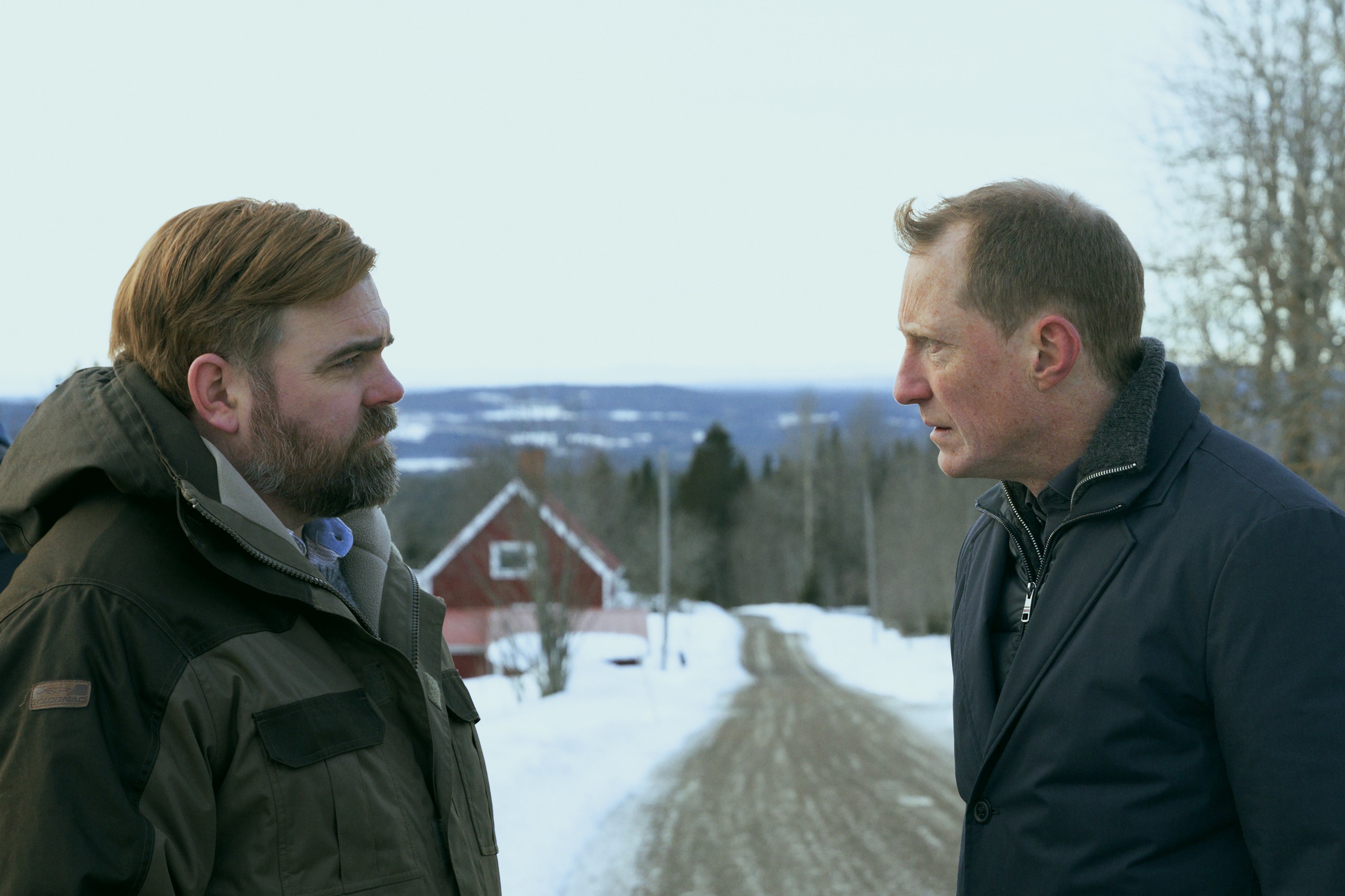 Mattias Nordkvist y Peter Eggers en ‘El rastro’