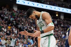 Tatum anota 29 y Porzingis suma 25, Celtics superan 118-106 a Nuggets