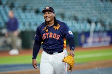 Astros: Luis García acuerda contrato de casi 1,9 millones de dólares tras cirugía Tommy John