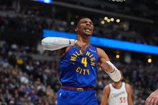 Jamal Murray y Russell Westbrook lideran paliza de Nuggets, 126-103 sobre Clippers