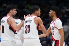 Avdija anota 26 y Blazers apalean a Pelicans por 119-100