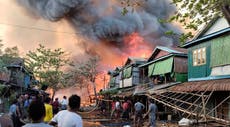 Al menos 40 personas mueren en ataque aéreo contra una aldea en el oeste de Myanmar