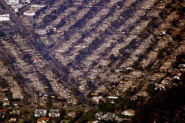 CALIFORNIA INCENDIOS-STEVE GUTTENBERG