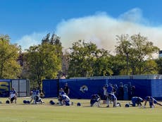 Rams de Los Ángeles viajan a Arizona para duelo clave pensando en su ciudad devastada por incendios