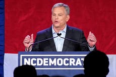 Clima invernal reduce investidura de gobernador de Carolina del Norte a discurso televisado