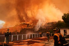 Bomberos luchan por contener incendios en Los Ángeles ante el regreso de vientos