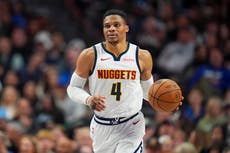 Westbrook y Jokic ayudan a Nuggets a remontar y vencen 112-101 a Mavericks