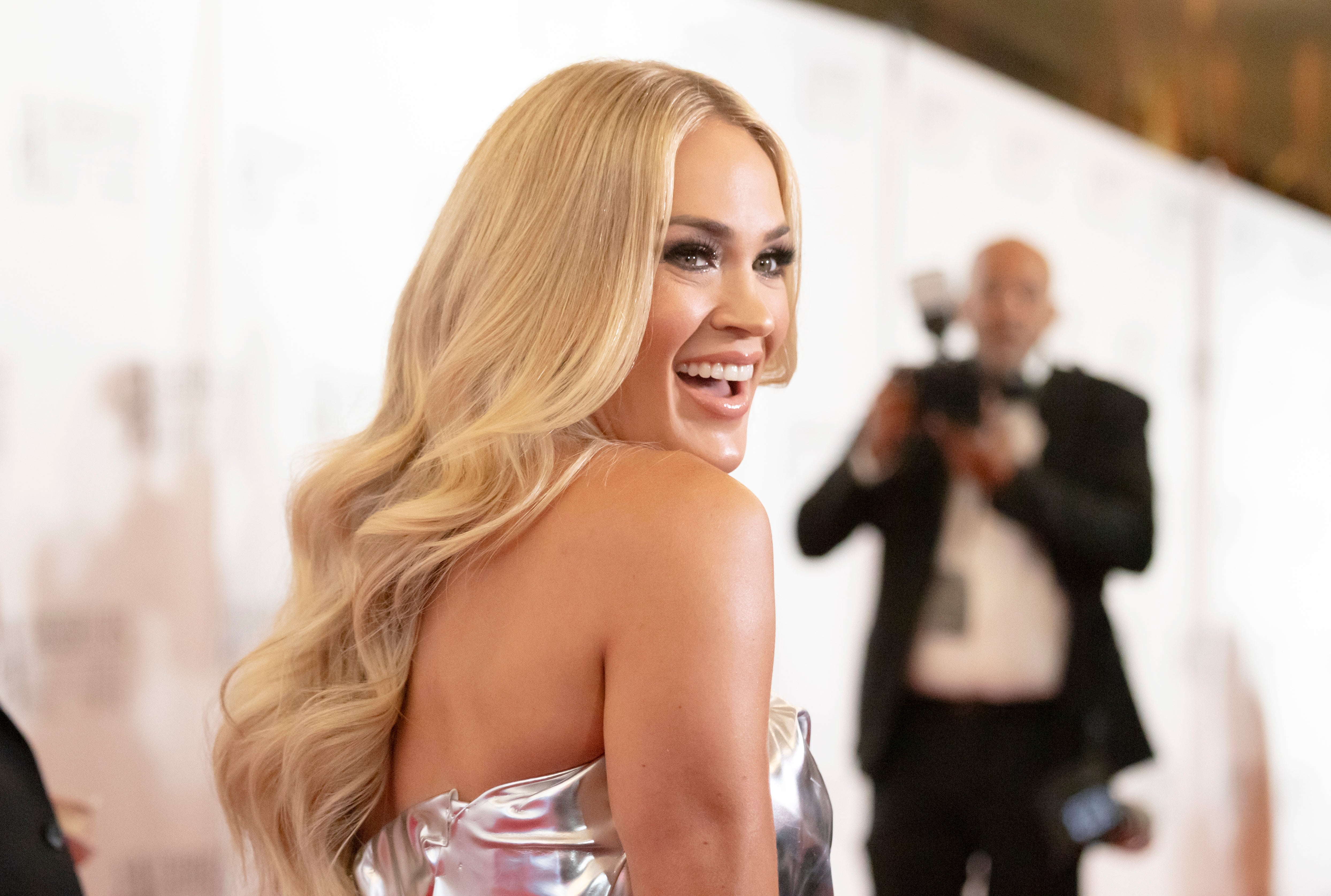 Carrie Underwood asiste a la gala del Songwriters Hall of Fame en Nueva York, junio de 2024