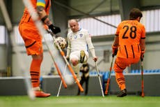 Ucrania organiza primer torneo de fútbol para amputados de guerra y planea un salto internacional